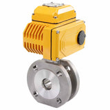 Stainless steel ball valve Elephant BV3232P-FP-Fb 16 bar, body material - stainless steel AISI 316, seal - PTFE, full port, compact flanged, electric actuator Elephant-003 24 V