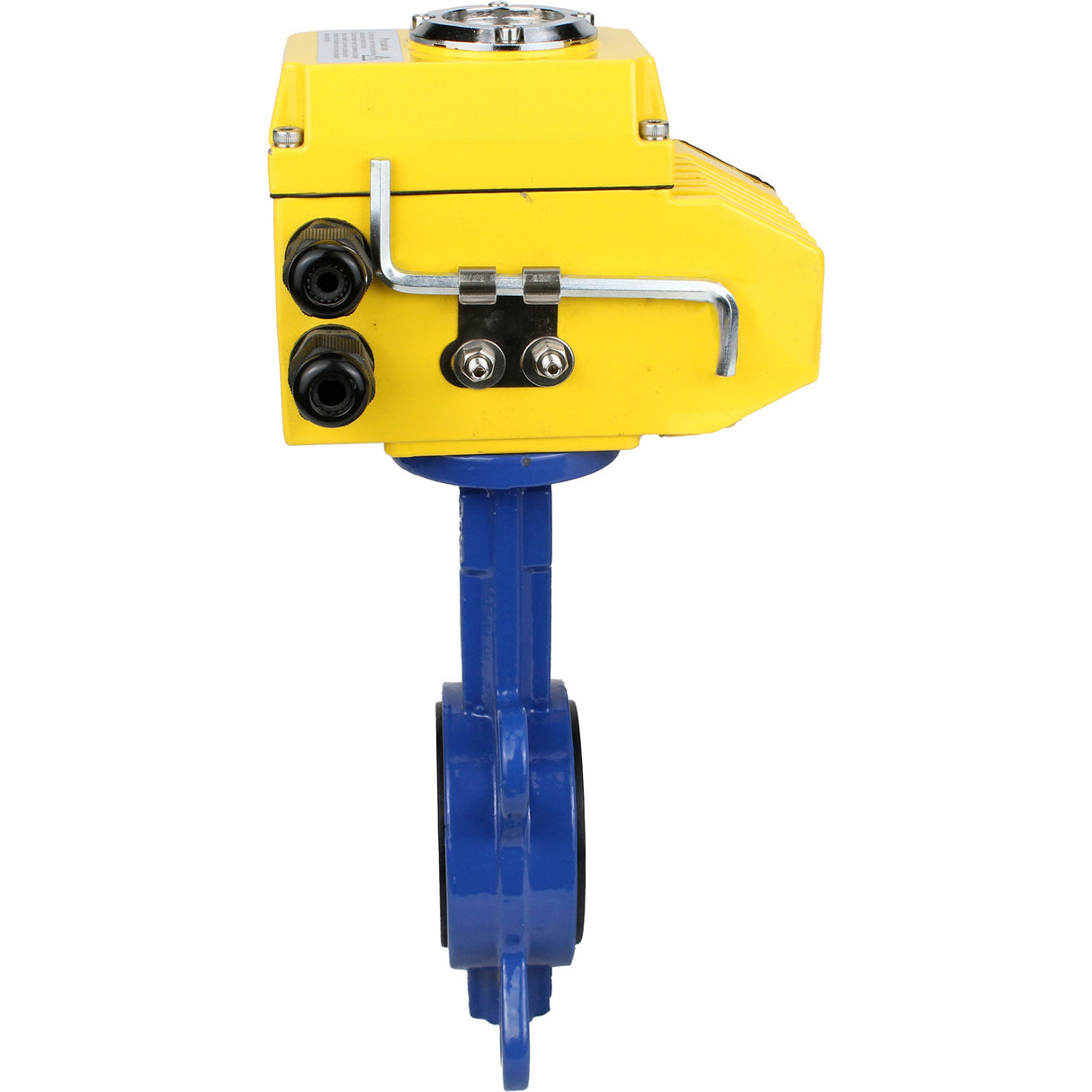 Water Butterfly Valve Elephant ggg50-316l-epdm-elephant-380, body material - cast iron GGG50, disk material - stainless steel AISI 316L, seal - EPDM, electric actuator operated