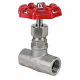 Stop Valve Elephant VSO3131P-1W-T-S, body material - stainless steel AISI 304, disk material - stainless steel, seal - PTFE, threaded