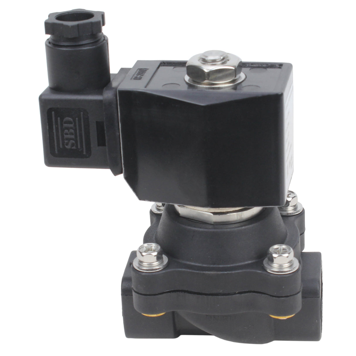 Two way normally closed direct acting electric solenoid valve Elephant VS2W-503N-NC G NBR 220V, body material - polyamide PA66, seal - NBR