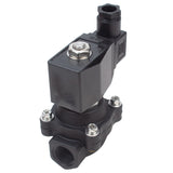 Two way normally closed direct acting electric solenoid valve Elephant VS2W-503N-NC G NBR 220V, body material - Nylon 66, seal - NBR