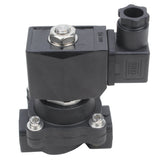 Two way normally closed direct acting electric solenoid valve Elephant VS2W-503N-NC G NBR 220V, body material - polyamide PA66, seal - NBR