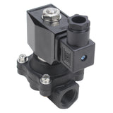 Two way normally closed direct acting electric solenoid valve Elephant VS2W-503N-NC G NBR 220V, body material - polyamide PA66, seal - NBR