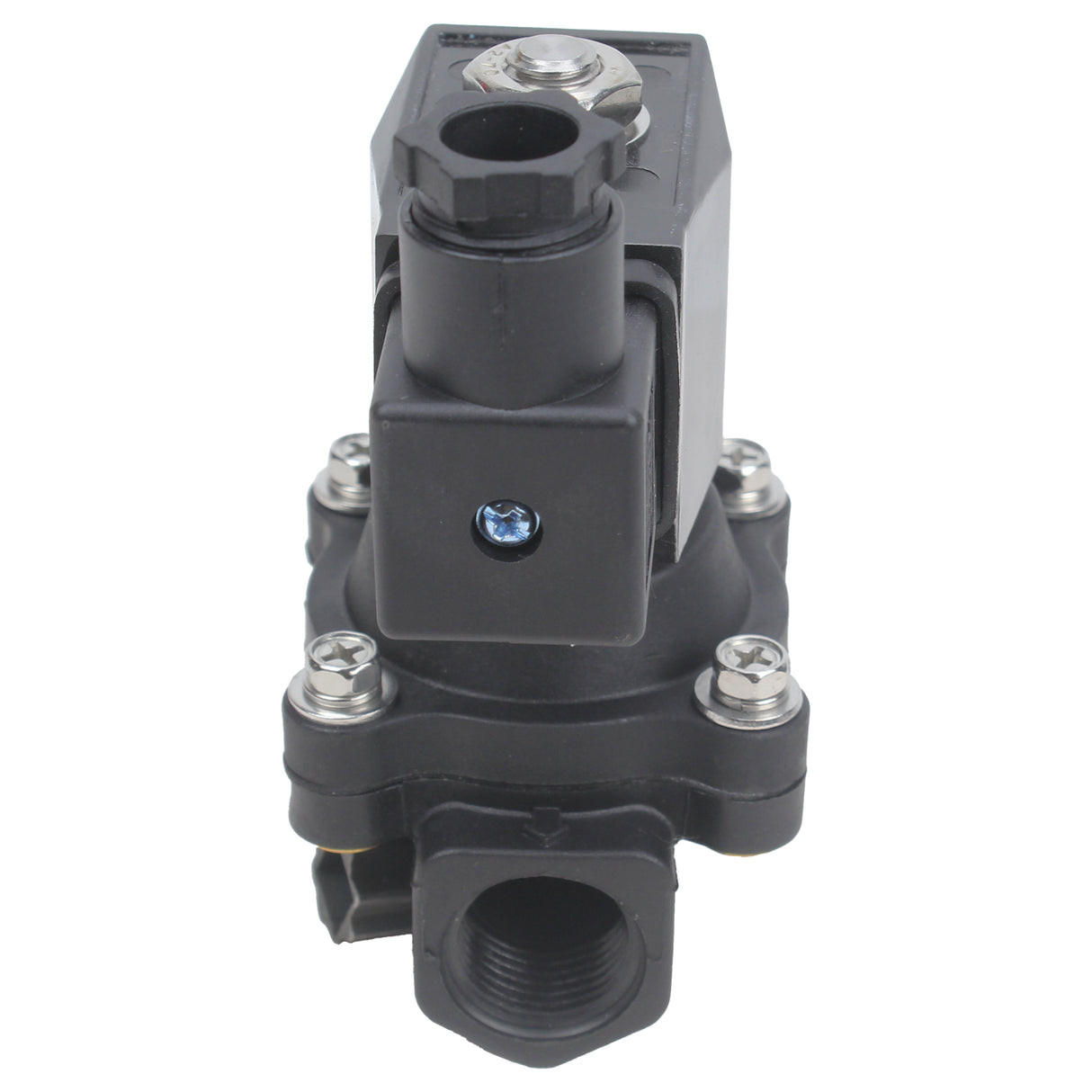 Two way normally closed direct acting electric solenoid valve Elephant VS2W-503N-NC G NBR 220V, body material - Nylon 66, seal - NBR