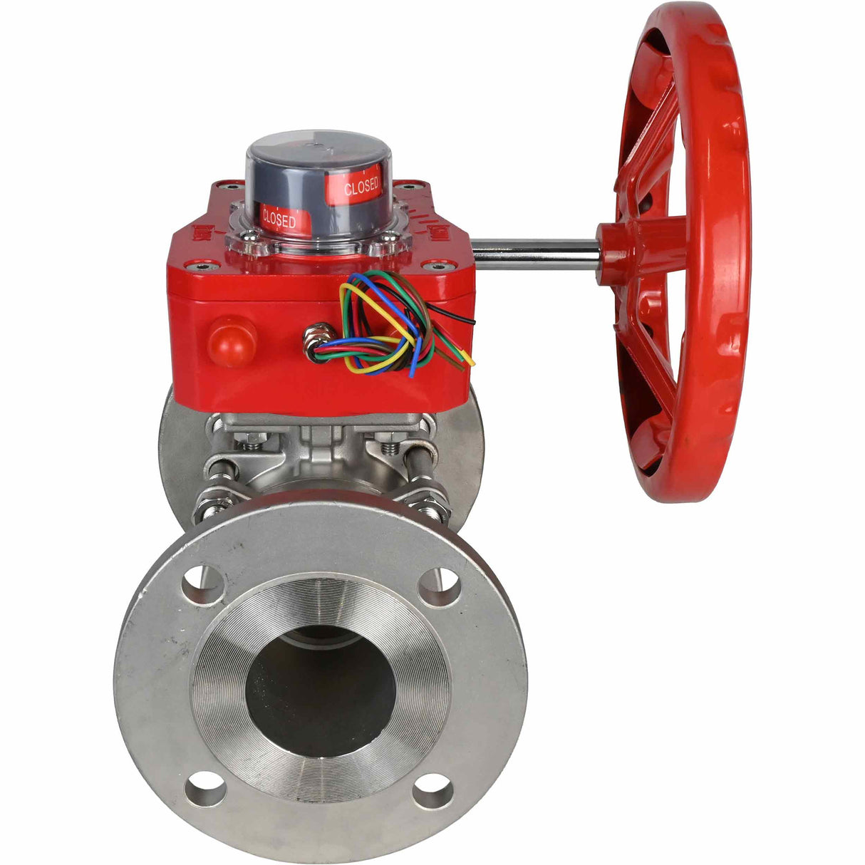 Stainless steel ball valve Elephant ksfpt-304-180-hgbf, body material - stainless steel AISI 304, ball material - stainless steel AISI 304, seal - PTFE, handle operated