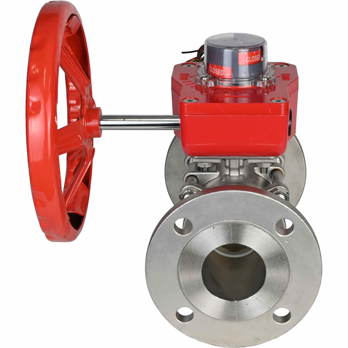 Stainless steel ball valve Elephant ksfpt-304-180-hgbf, body material - stainless steel AISI 304, ball material - stainless steel AISI 304, seal - PTFE, handle operated