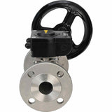 Stainless steel ball valve Elephant ksfpt-316-180-ham, body material - stainless steel AISI 316, ball material - stainless steel AISI 316, seal - PTFE, handle operated