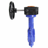 Water Butterfly Valve Elephant WCB-316L-PTFE body material - Carbon steel WCB, disk material - Stainless steel AISI 316L, seal - PTFE with gear Pro-Gear X-W