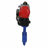 Water Butterfly Valve Elephant st-316l-viton-da-4m310-24v-hdm, body material - carbon steel WCB, disk material - stainless steel AISI 316L, seal - VITON, pneumatic actuator operated