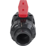 Ball valves Elephant BV4242E-FP-GRM-H, body material - UPVC, ball material - UPVC, seal - EPDM, with handle