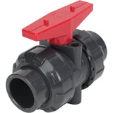 Ball valves Elephant BV4242E-FP-GRM-H, body material - UPVC, ball material - UPVC, seal - EPDM, with handle