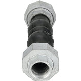 Rubber expansion joints Elephant CR-E17-T PN16, rubber insert (body) - EPDM, connection type - threaded, material of threaded elements - cast iron
