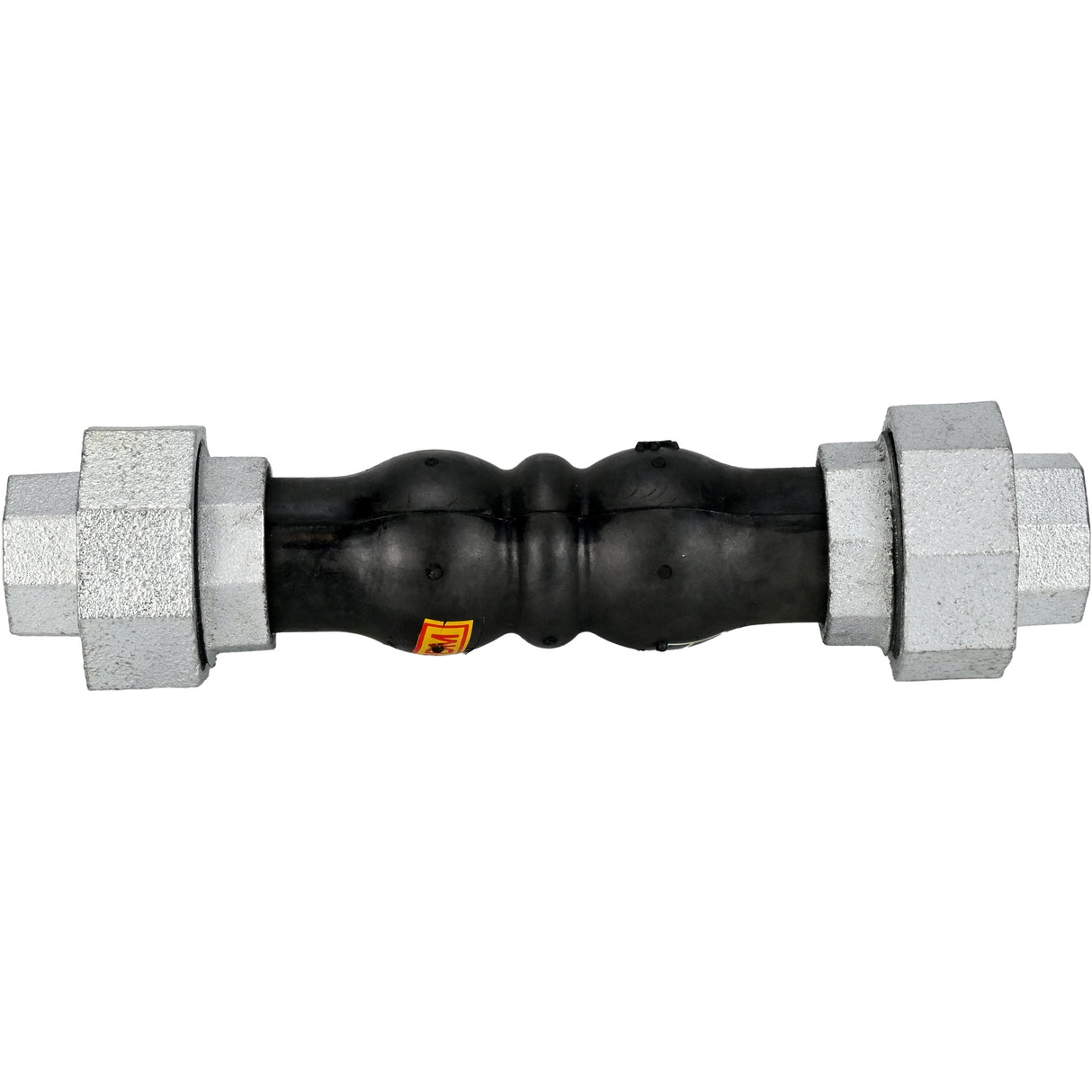 Rubber expansion joints Elephant CR-E17-T PN16, rubber insert (body) - EPDM, connection type - threaded, material of threaded elements - cast iron
