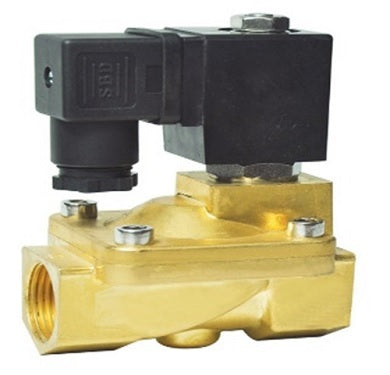 Two way normally closed indirect acting electric solenoid valve Elephant DHD31-НЗ NBR G 0543 110/220V, body material - brass, seal - NBR