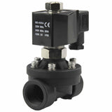 Two way normally open Semi-direct acting electric solenoid valve Elephant DW-51-NO NBR G 110/220V, body material - Nylon 66, seal - NBR