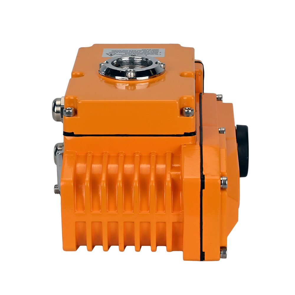 Quarter-turn electric actuator Elephant QT 005-040 220V with feedback sensor and 0-10 V input control signal