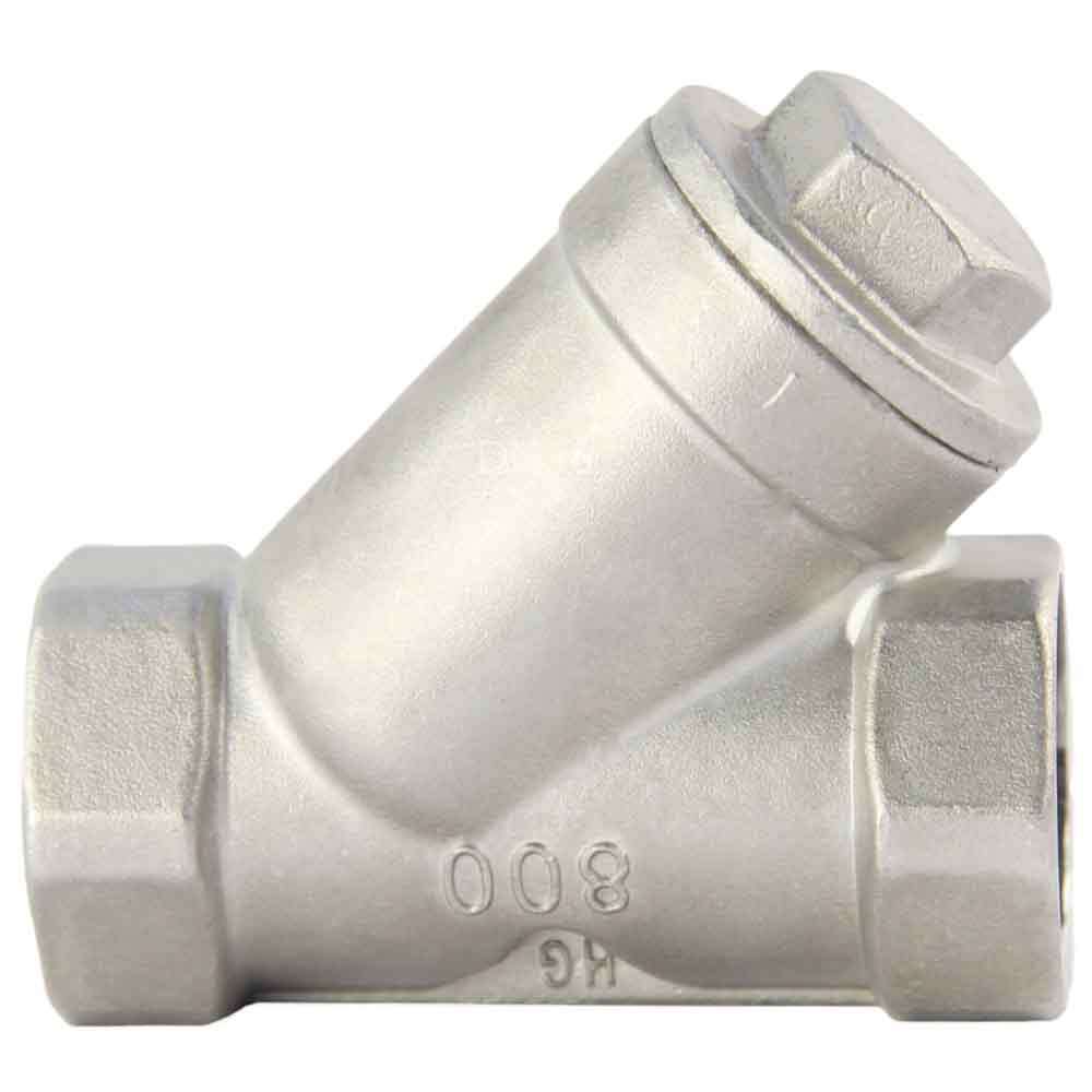 Mesh strainer Elephant YS-316, body material - stainless steel AISI 316,filter element material - stainless steel AISI 316, seal - PTFE