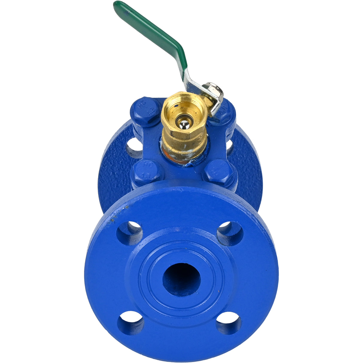 Mesh filter Elephant FMY1131MG-F flanged, body - cast iron GG25, mesh - SS304, Y-shaped, gasket - stainless steel 201+graphite, with drain valve
