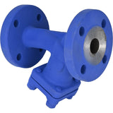 Mesh filters Elephant FMY2131-F Y-shaped, flanged, body - carbon steel GS-C25, mesh - AISI/SS 304, gasket - PTFE