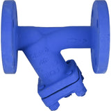 Mesh filters Elephant FMY2131-F Y-shaped, flanged, body - carbon steel GS-C25, mesh - AISI/SS 304, gasket - PTFE