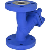Mesh filters Elephant FMY2131-F Y-shaped, flanged, body - carbon steel GS-C25, mesh - AISI/SS 304, gasket - PTFE