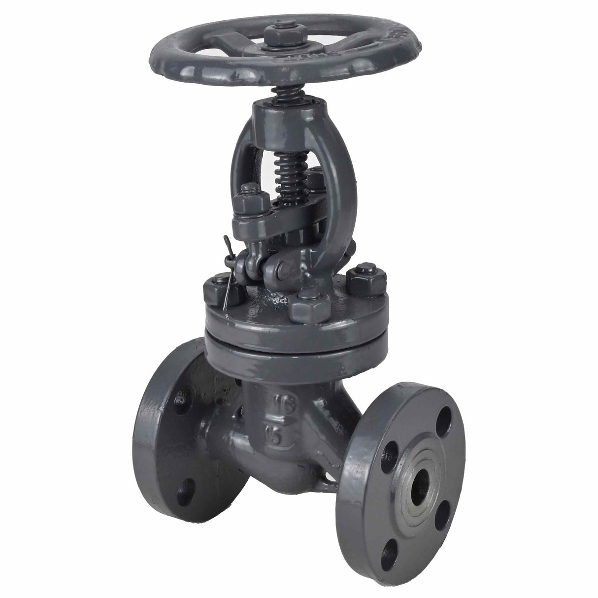 Gland Stop Valve Elephant VSO3434M-F-S 16 bar, body material - carbon steel, disk material - carbon steel, seal - metal, flanged