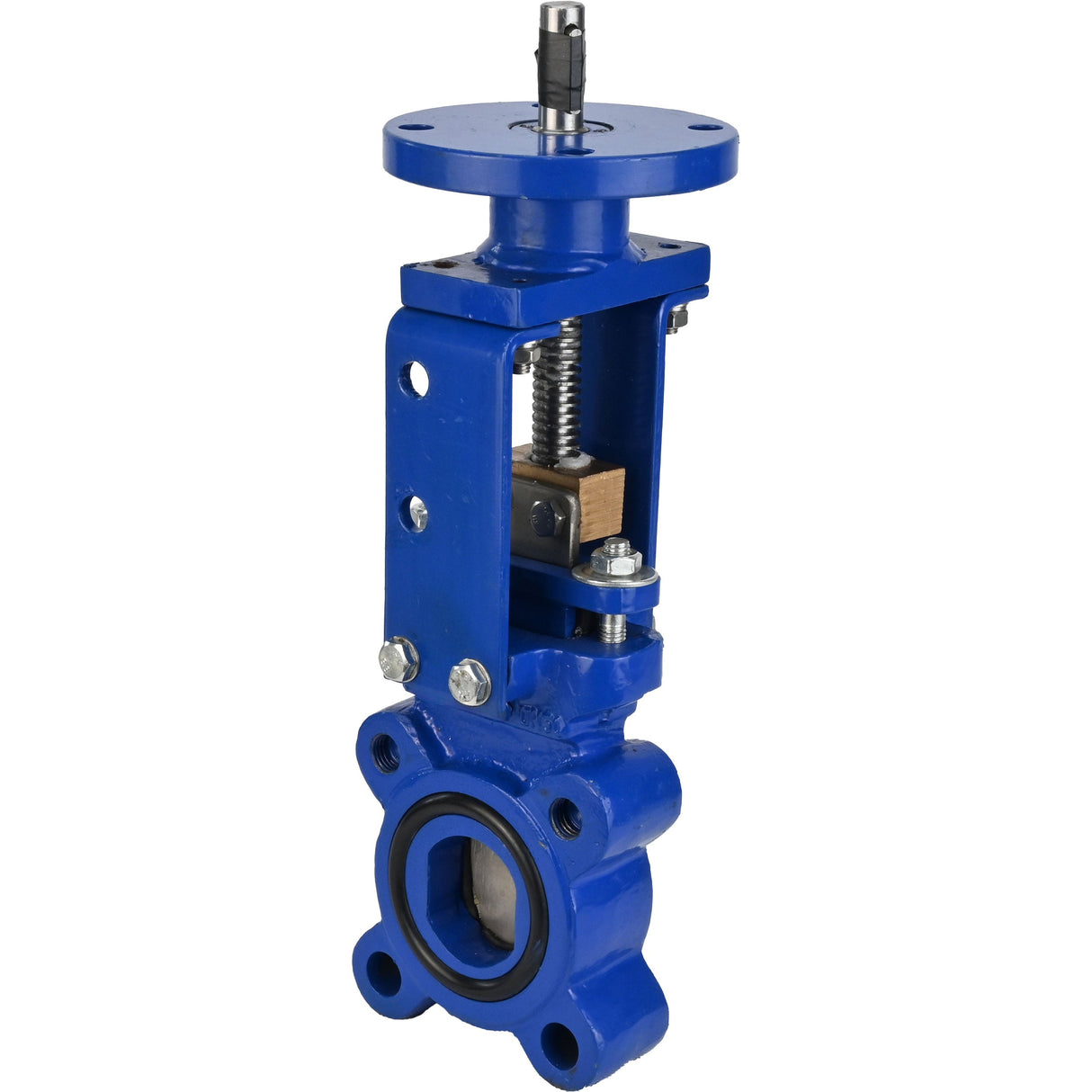 Knife gate valve Elephant GVKN1331N-2W-Fb-ISO, body material - cast iron GGG40, knife material - stainless steel AISI 304, seal - NBR, stem only