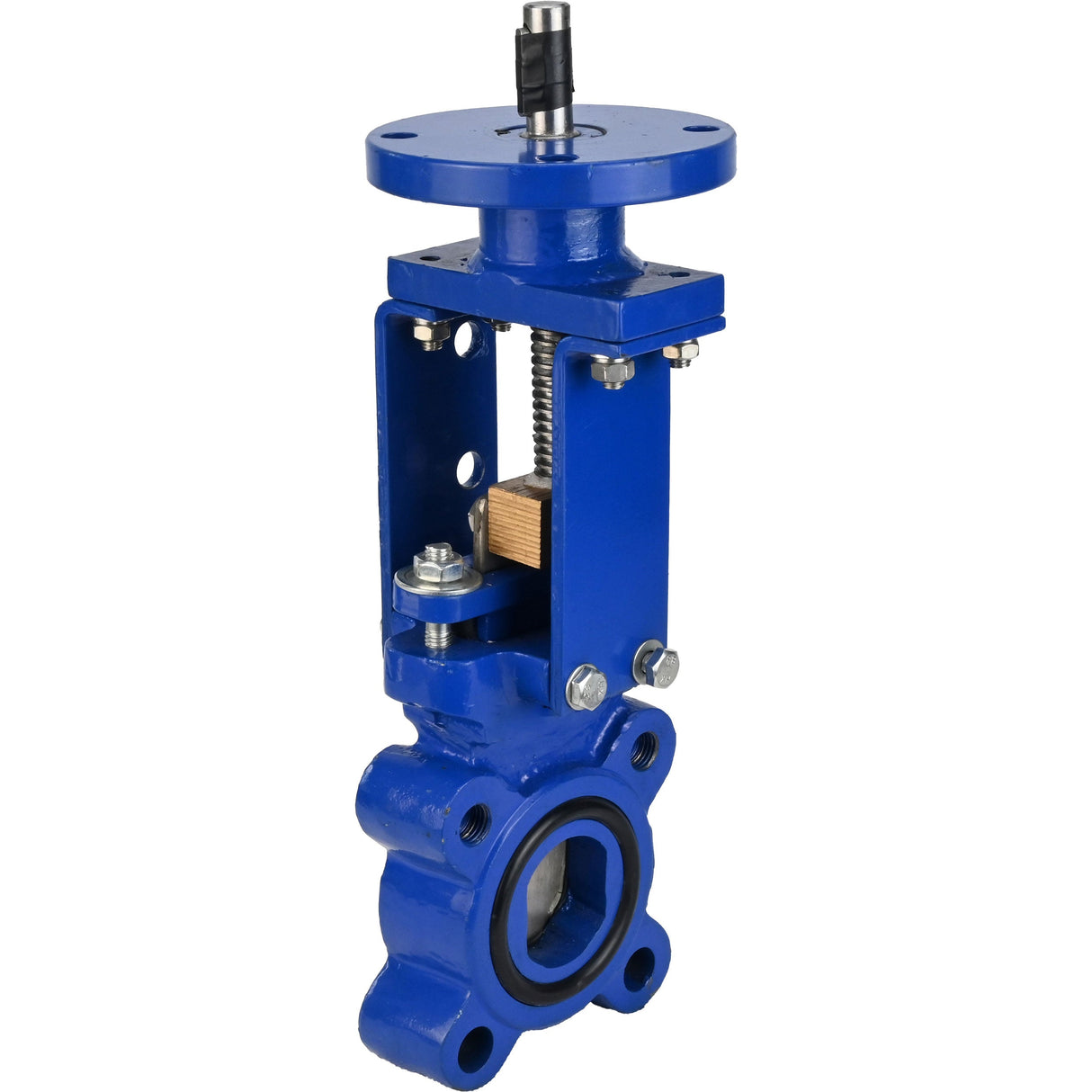 Knife gate valve Elephant GVKN1331E-2W-Fb-ISO, body material - cast iron GGG40, knife material - stainless steel AISI 304, seal - EPDM, stem only