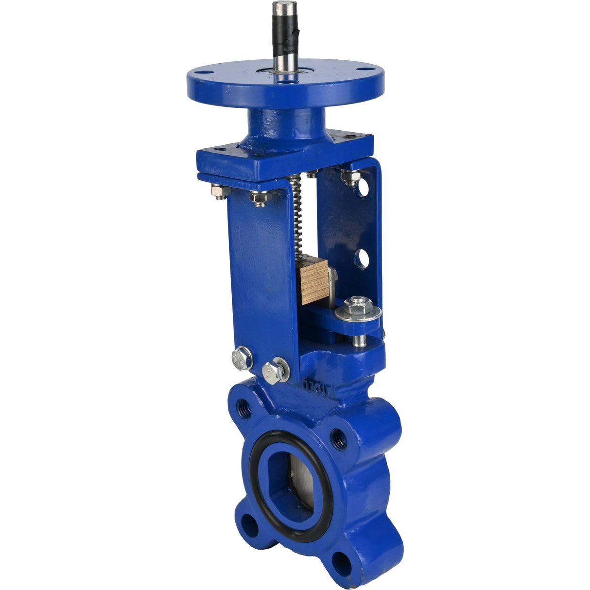 Knife gate valve Elephant GVKN1331E-2W-Fb-ISO, body material - cast iron GGG40, knife material - stainless steel AISI 304, seal - EPDM, stem only