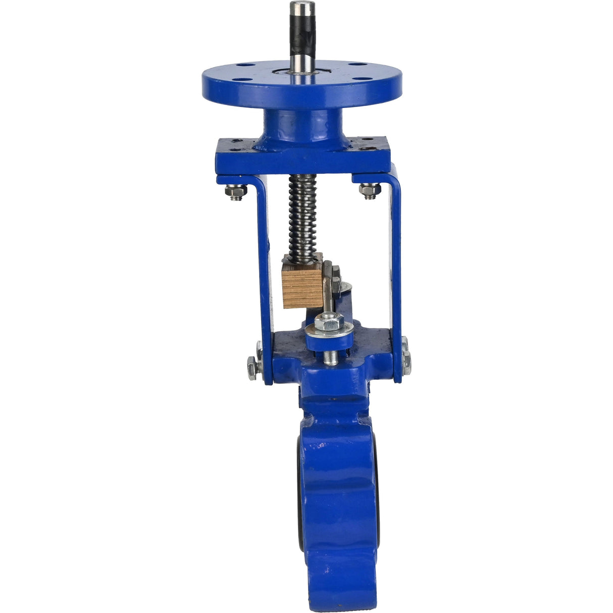 Knife gate valve Elephant GVKN1331N-2W-Fb-ISO, body material - cast iron GGG40, knife material - stainless steel AISI 304, seal - NBR, stem only