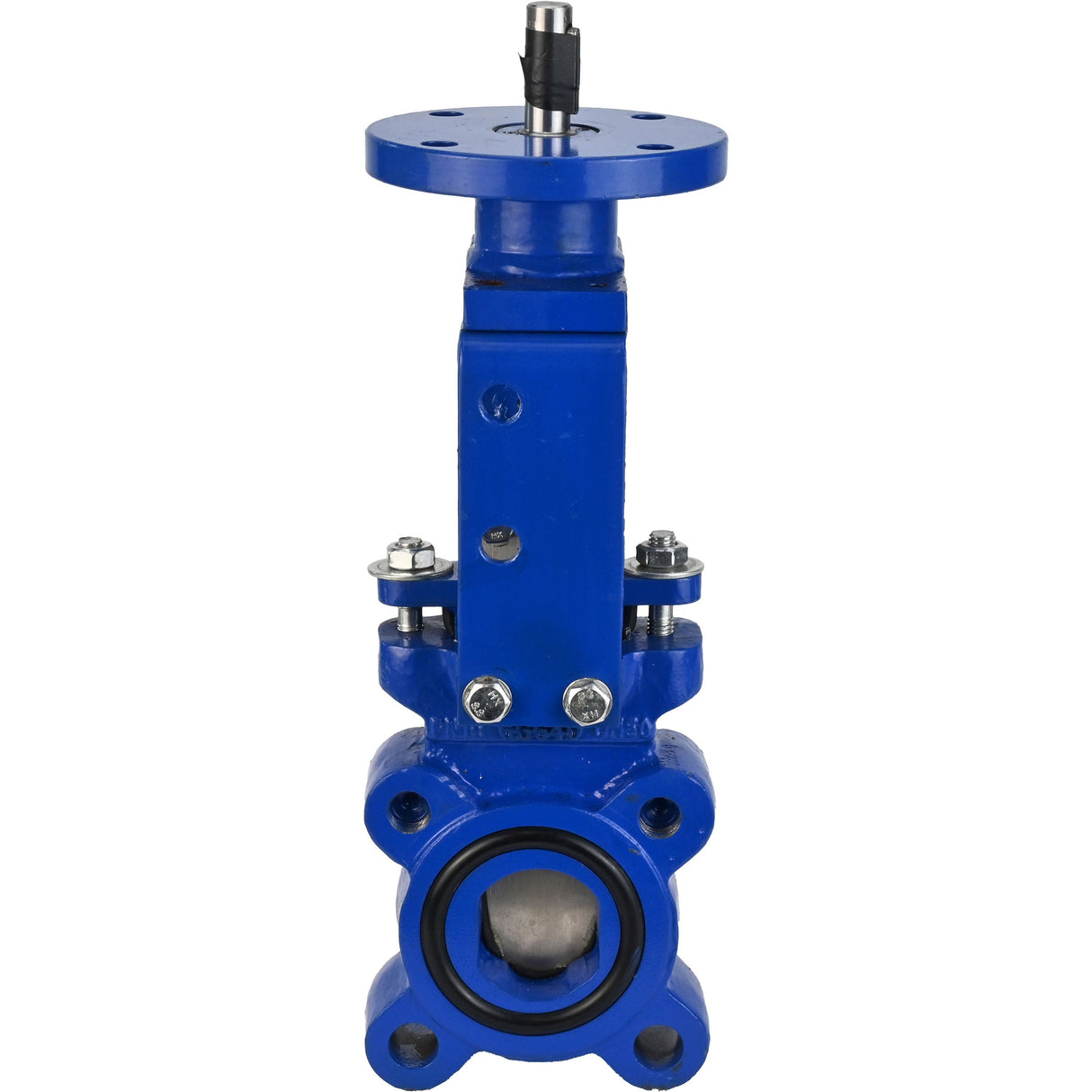 Knife gate valve Elephant GVKN1331E-2W-Fb-ISO, body material - cast iron GGG40, knife material - stainless steel AISI 304, seal - EPDM, stem only