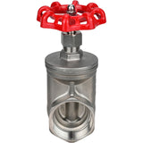 Wedge gate valve Elephant GVWR3131M-2W-T-S, body material - stainless steel AISI 304, wedge material - stainless steel AISI 304, seal - metal, handwheel