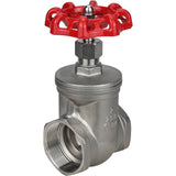 Wedge gate valve Elephant GVWR3131M-2W-T-S, body material - stainless steel AISI 304, wedge material - stainless steel AISI 304, seal - metal, handwheel