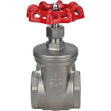 Wedge gate valve Elephant GVWR3131M-2W-T-S, body material - stainless steel AISI 304, wedge material - stainless steel AISI 304, seal - metal, handwheel