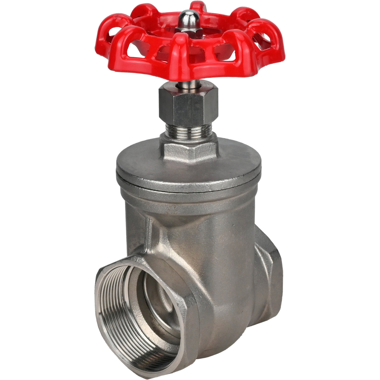 Wedge gate valve Elephant GVWR3131M-2W-T-S, body material - stainless steel AISI 304, wedge material - stainless steel AISI 304, seal - metal, handwheel