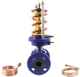 Differential pressure regulator Elephant PRD PSI 232 class 125 RF cast iron flange connection