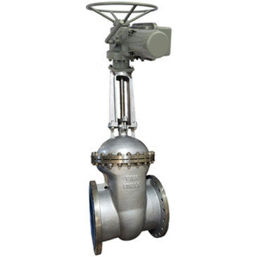 Wedge gate valve Elephant 30ss941ss PSI363 flange connection, body material – stainless steel 12KH18N9TL, seal material – metal/metal, electric actuator GZ-220V