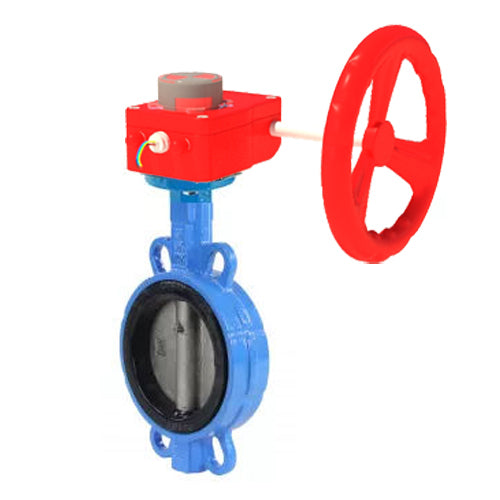 Water Butterfly Valve Elephant g50-g40-epdm-elephant-hgbf, body material - cast iron GGG50, disk material - cast iron GGG40, seal - EPDM, gear operated