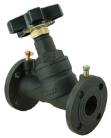 Static balancing valve Elephant PSI 232 cast iron, flanged connection with nipples