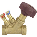 Static balancing valve Elephant PSI 232 brass, Threaded NPT/BSP connection, reinforced