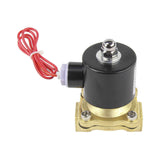 Two way normally open direct acting electric solenoid valve Elephant VS2W-100V-NO VITON 110/220V, body material - brass, seal - Viton