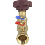 Static balancing valve Elephant VB0000P-T PN16 brass, Threaded connection, reinforced