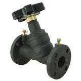 Static balancing valve Elephant VB1431V-F PN16 cast iron, flanged connection with nipples