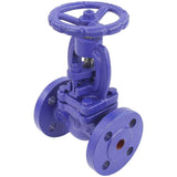 Bellow sealed stop valve Elephant 215A PSI 232 cast iron flange connection