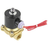 Two way normally open direct acting electric solenoid valve Elephant VS2W-100V-NO VITON 110/220V, body material - brass, seal - Viton