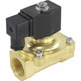 Two way normally closed direct acting electric solenoid valve Elephant VS2W-200E-NC EPDM 220V, body material - brass, seal - EPDM