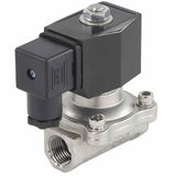 Two way normally closed direct acting electric solenoid valve Elephant VS2W-201E-NC EPDM 24V, body material - stainless steel AISI 304, seal - EPDM