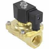 Two way normally closed direct acting electric solenoid valve Elephant VS2W-200V-NC VITON 220V, body material - brass, seal - Viton