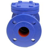 Swing check valve Elephant 302A, body material - cast iron GG25, closure element material - stainless steel AISI 420, seal - stainless steel