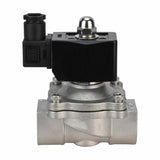 Two way normally closed direct acting electric solenoid valve Elephant VS2W-301N-NC NBR 220V, body material - stainless steel AISI 304, seal - NBR